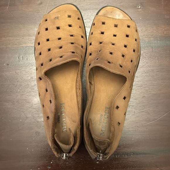 Sesto Meucci tan leather women’s Evonne sandals size 9 - Picture 2 of 8